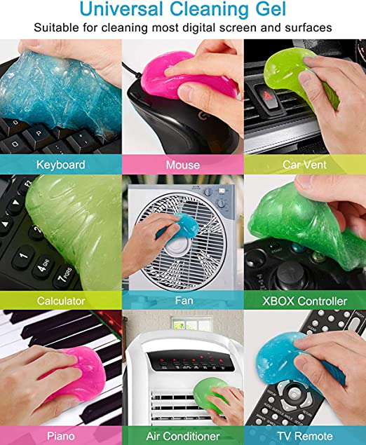 5Pack Keyboard Cleaner Universal Cleaning Gel for PC Ghana